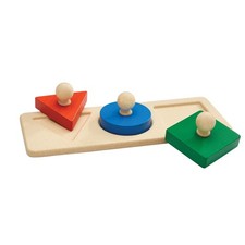   Shape Matching Puzzle Wooden Sorting  Logic Toy for Kids Ages 3  Montess...