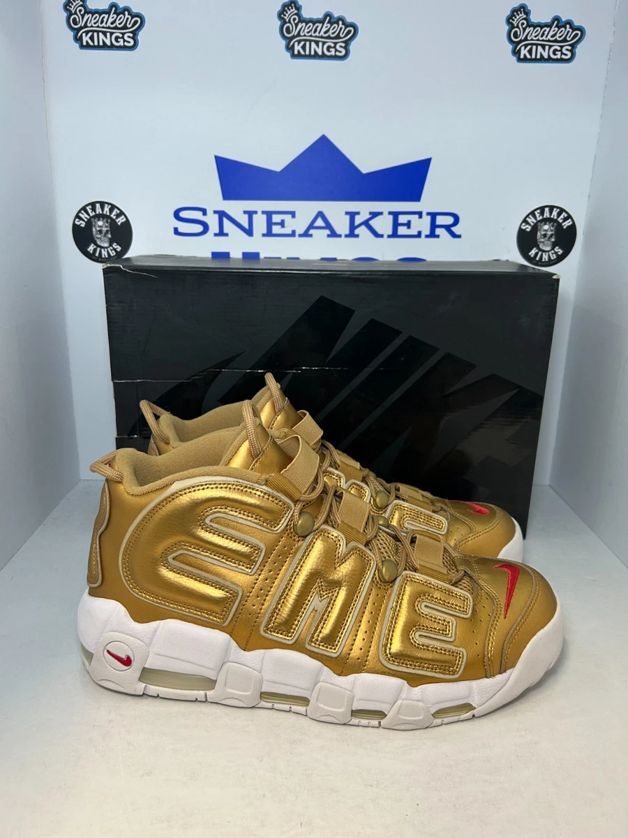 Las mejores ofertas en Nike Supreme x Air More Uptempo Metallic