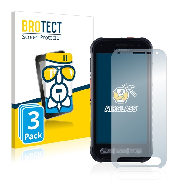 3X Panzerfolie Schutzglas FüR Samsung Galaxy Xcover Fieldpro Displayschutz-image