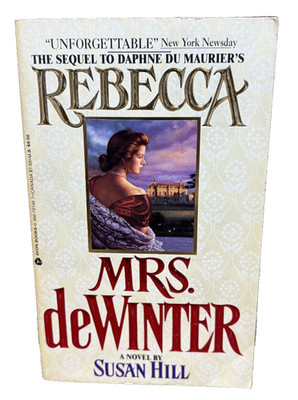 Mrs de Winter Susan Hill Rebecca Sequel Gothic Mystery Paperback Book 1994 Vintg