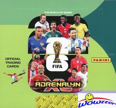 2026 Panini Adrenalyn XL WORLD CUP Soccer Factory Sealed 24 Pack