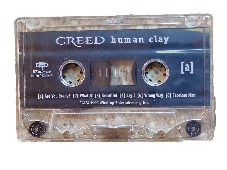 Creed Human Clay Cassette Tape 1999 With Arms Wide Open - Image 3 of 4