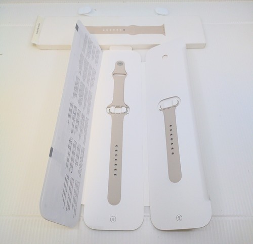 * EMPTY BOX w/ WATCH BAND ONLY * Apple Watch Series 7 41mm Starlight Retail - Photo 2 sur 6