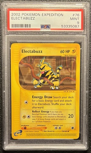 Electabuzz graded PSA 9 for sale on eBay