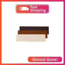 Yiwafu 3 Pack Yoga Headbands for Women, Non Slip Elastic Sweat Hairbands, Solid