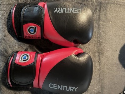 CENTURY DR1VE Sparring Boxing Gloves 16 oz Black/Red Adult Unisex M