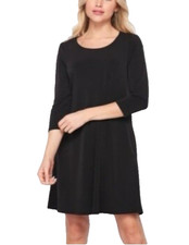 Michael Kors Dress XL Extra Large Black Stretch Jersey Career Church Washable