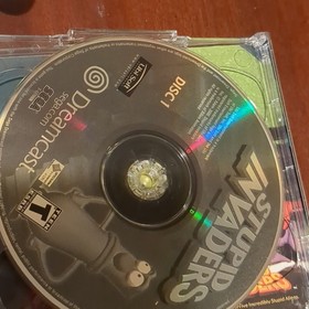 Ubisoft Stupid Invaders (Sega Dreamcast) 2 Discs Rated T (Teen)