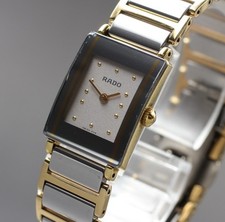 [Near MINT] RADO DiaStar 153.0420.3 Grey Dial Ceramic Women's Quartz Watch