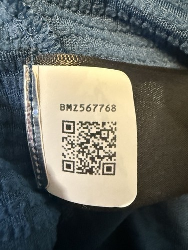 The North Face Crewneck Long Sleeve Layer T Shirt Blue XL Thumb Holes - Picture 5 of 9