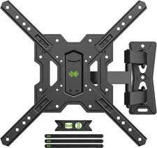 Mount Full Motion Tilt and Swivel TV Wall Mount Bracket for 26 inch - 65 inch