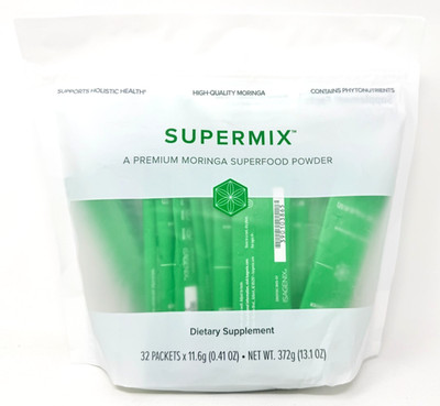 Isagenix SUPERMIX Premium Moringa Superfood Powder - 32 Packets - EXP 1/2027