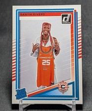 Saniya Rivers Rated Rookie 2025 Donruss WNBA Basketball Card #92 Connecticut Sun