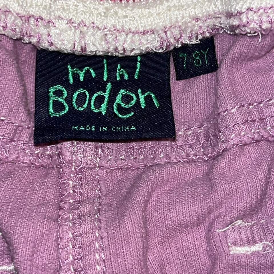 Mini Boden Conjunto de Té Conjunto Lote Púrpura Pana Pantalones Floral Camisa Top 8 Foto 4 de 4