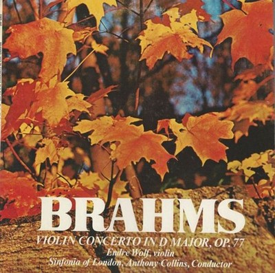 Johannes Brahms, Endre Wolf , Violin Concerto In D Major, Op. 77, (LP, Album), V