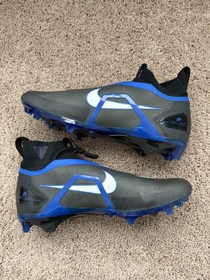 Nike Alpha Menace Elite 3 Football Cleats Men s Size 16 DM1792-003 Black Blue