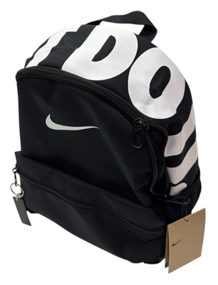 black nike just do it backpack
