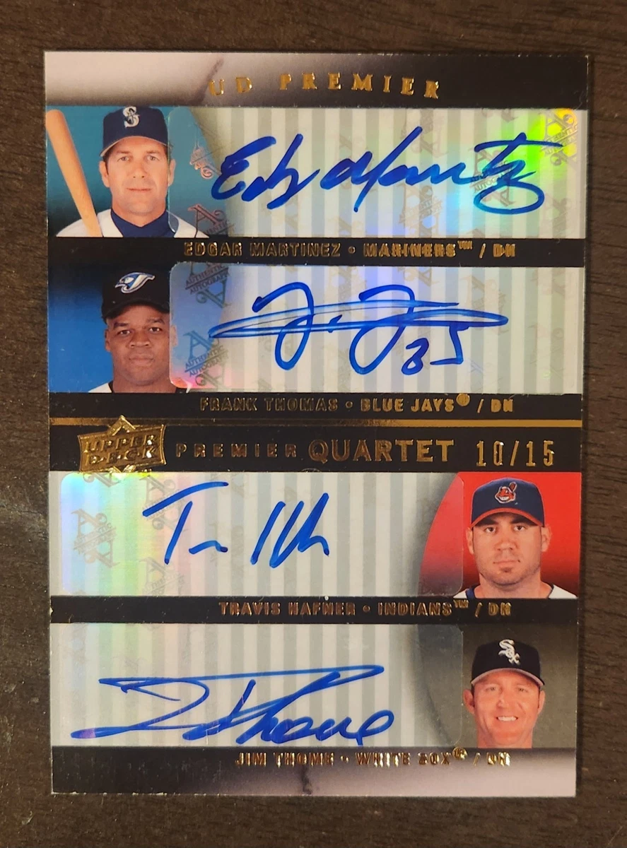 Edgar Martinez Baseball Serial Numbered Sports Trading Cards