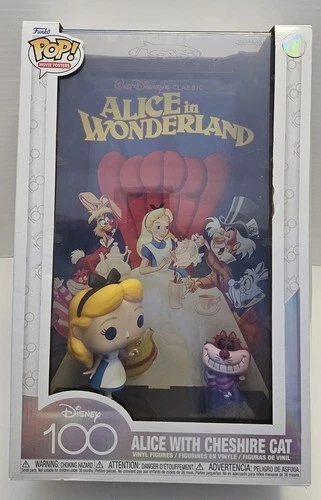 Funko Pop! Movie Poster: Disney 100 Alice with Cheshire Cat #11