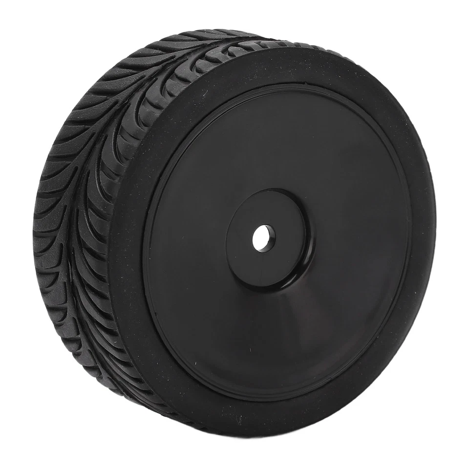 4Pcs Rc Gummi Reifen 65Mm Geschlossen Reifen Mit Arc Muster Für Wltoys 144001 Rc - Bild 4 von 4