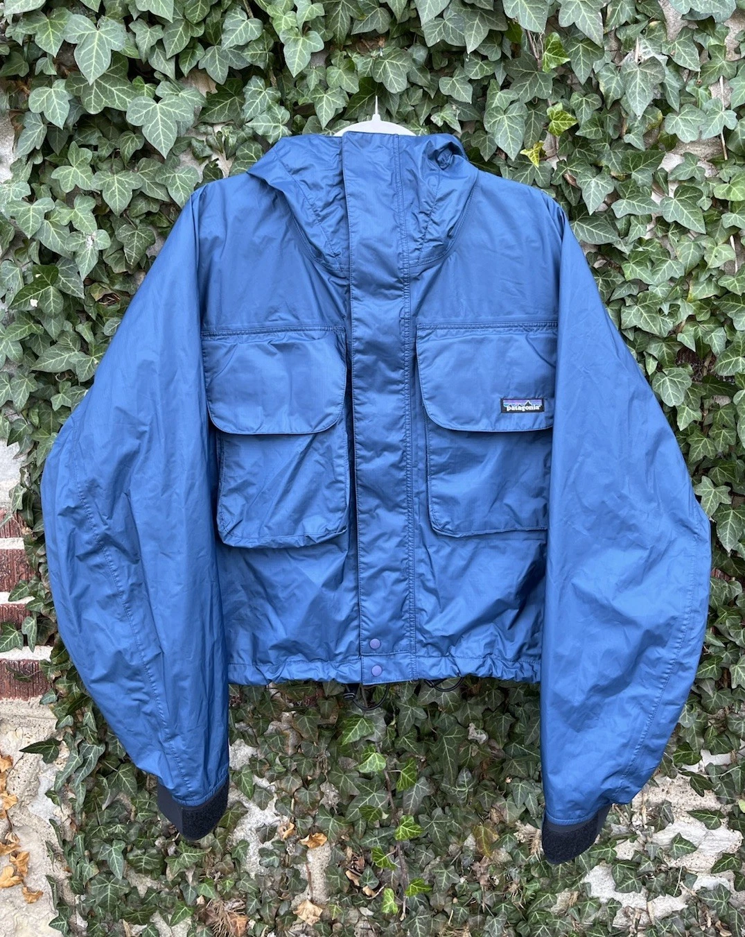 Patagonia SST Deep Wading Fishing Jacket Large Blue
