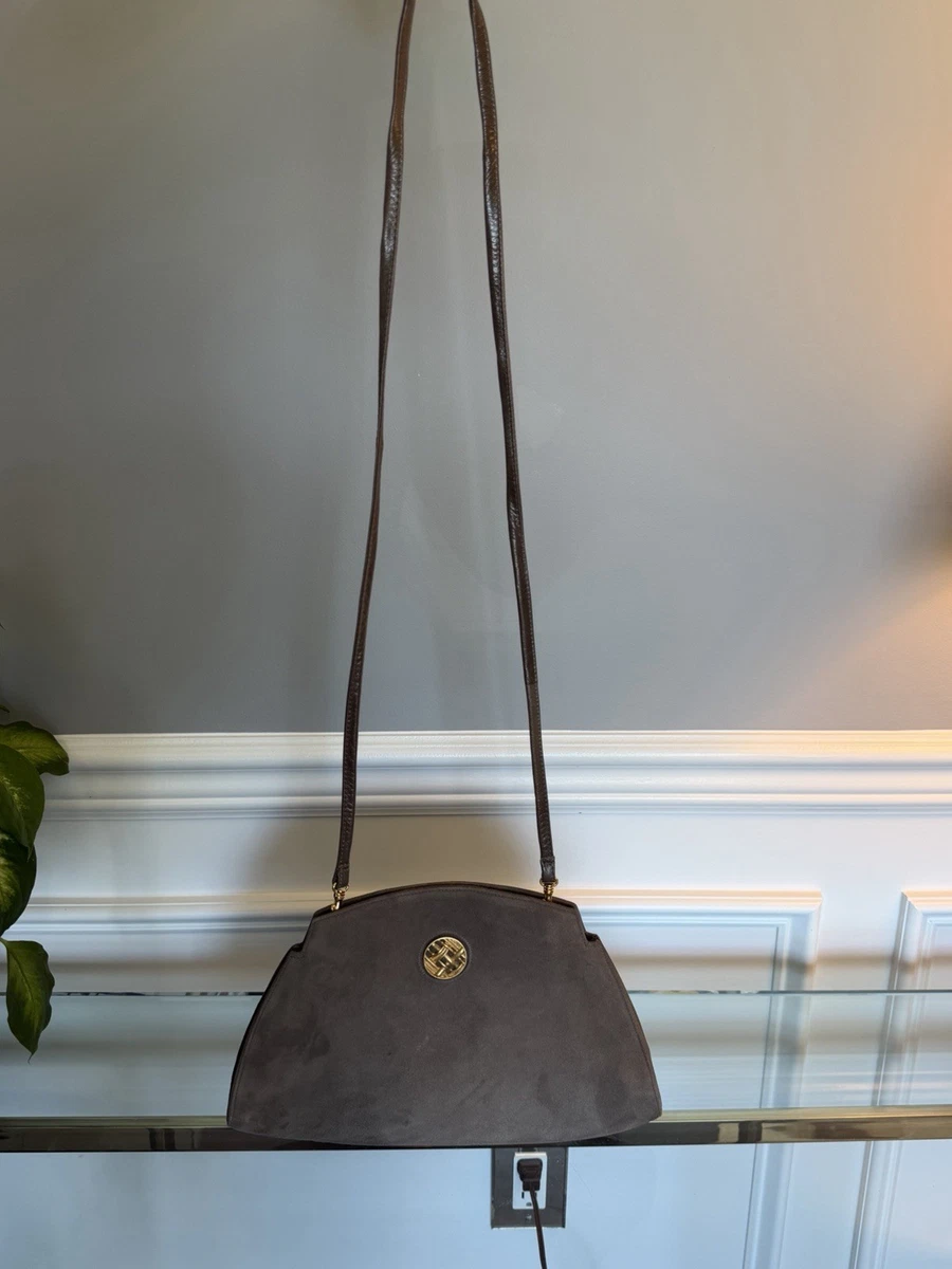 ショルダーバッグ BALLY leather suede square shoulder bag Bally Women's Suede Exterior Shoulder Bag Bags & Handbags for
