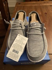 Hey Dude Women  s 9 Wendy Sport Knit Grey