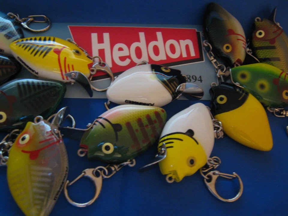 Heddon Fishing Lure Keychain Quality Boat Key Choice of Colors Punkinseed 2nd ed - Image 2 of 4