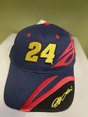 Jeff Gordon # 24  Nascar Winners Circle Point Of Origin Men's Hat Adjustable 