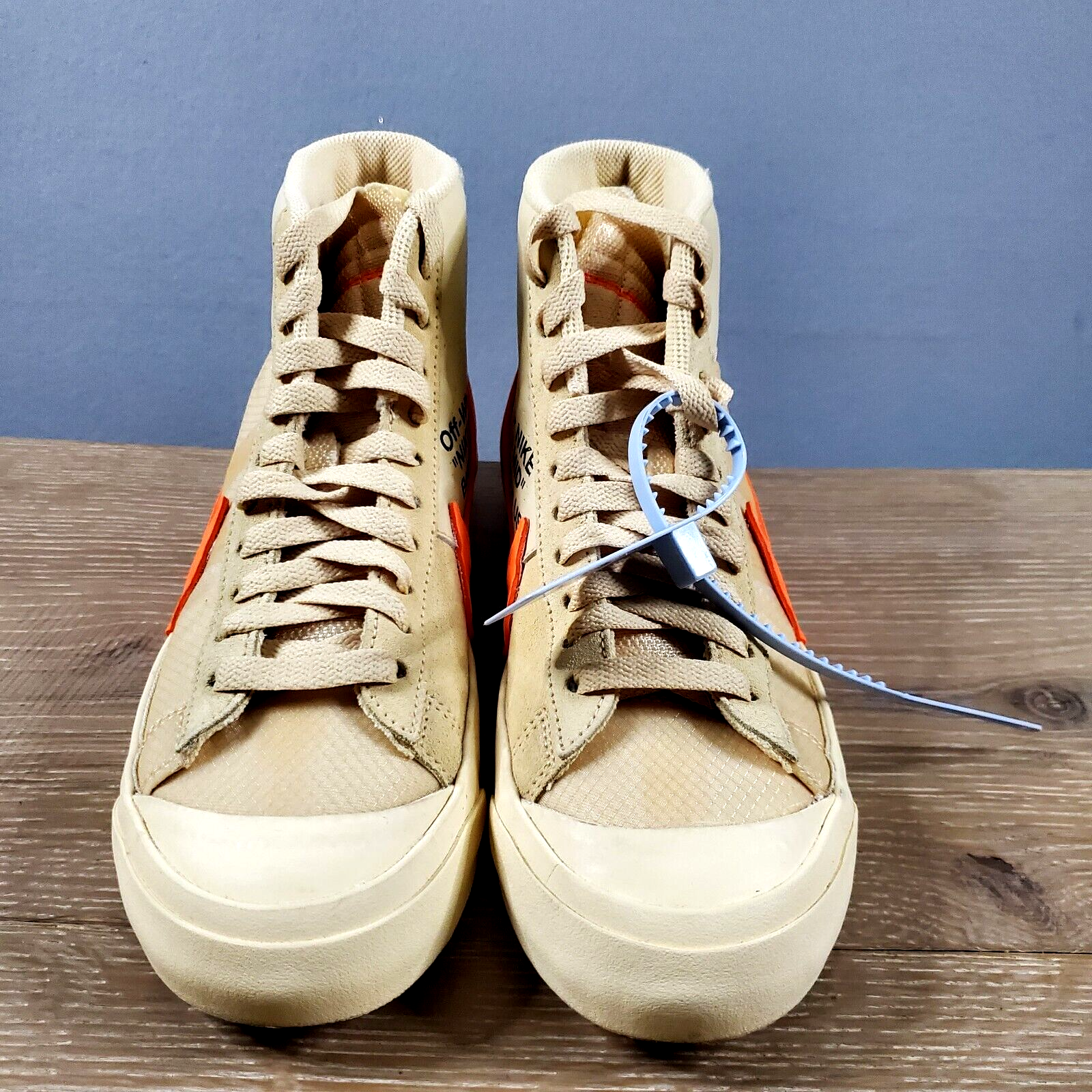 OFF WHITE X NIKE Nike Blazer Mid x OFF WHITE All Hallows Eve 2018 taglia 5 5 US 38 EUR senza scatola