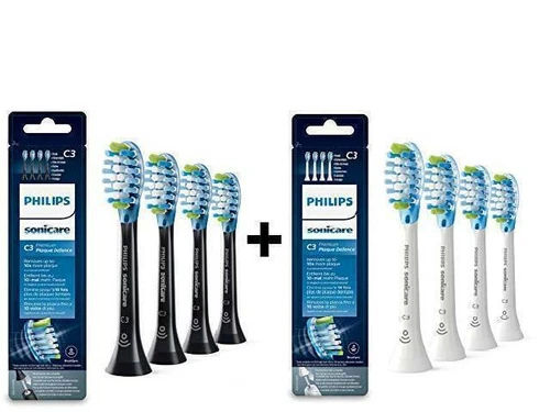 4x Philips Sonicare C3 Weiß Premium Plaque Pflege Bürstenköpfe Schallzahnbürste - Bild 12 von 17