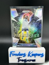 KARL-ANTHONY TOWNS~2018-19 PANINI PRIZM BASKETBALL *FIREWORKS *#28~T WOLVES  cc
