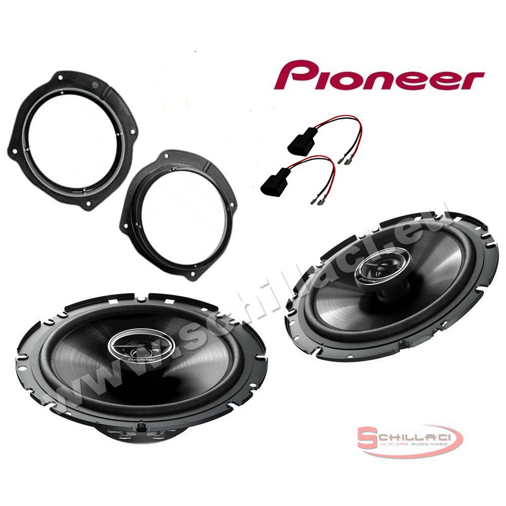 Kit Casse Pioneer Fiat Croma 2005-2014 | Altoparlanti Anteriori e Posteriori