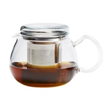trendglas JENA Teekännchen PRETTY TEA II mit Ausguss Edelstahlfilter 0,5L 108052