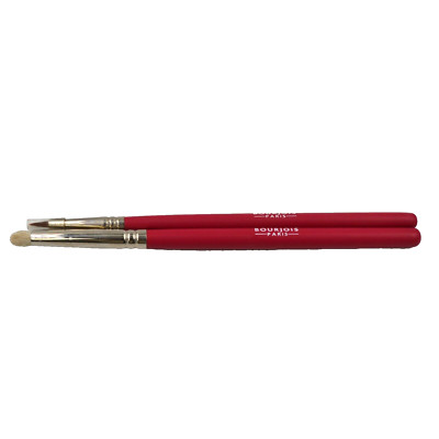 Bourjois Liquid Eyeliner Brush & Smudge Liner Brush Natural Hair Set Of 2