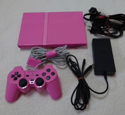 SONY PS2 PlayStation 2 SCPH-77000 SLIM Pink Console Limited Japanese NTSC-J  F/S | eBay