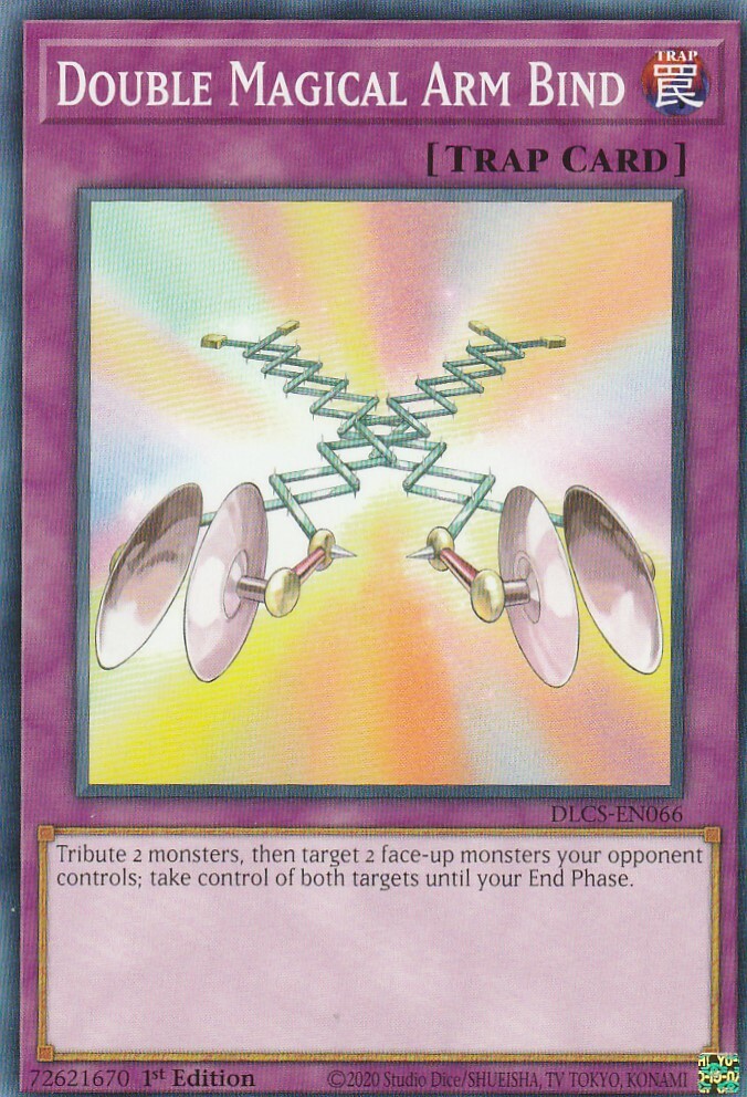 DLCS-EN066 Double Magical Arm Bind Common 1st Edition Mint YuGiOh Card