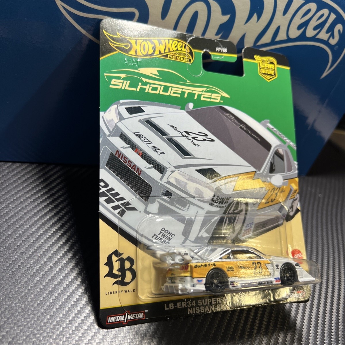 Hot Wheels LB-ER34 Super Silhouette Nissan Skyline R34 LBWK