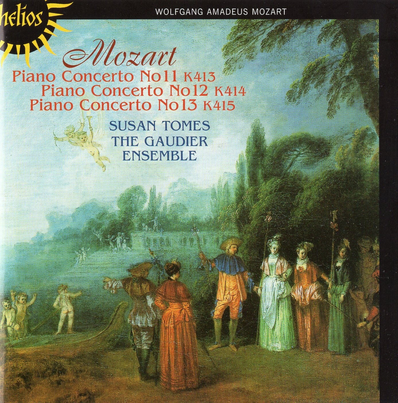 Mozart - Piano Concertos Nos. 11, 12 & 13 / Susan Tomes · The Gaudier Ensemble