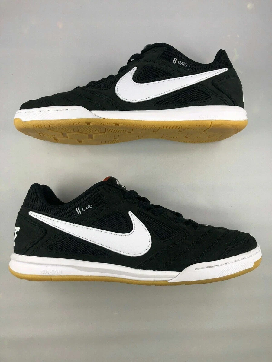 Nike SB Gato Orange Label Skateboard Shoe s CD6749 001 SZ 6 US