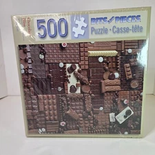 Bits and Pieces Chocolate Bliss 500 Pc Puzzle, NEW! Sealed
