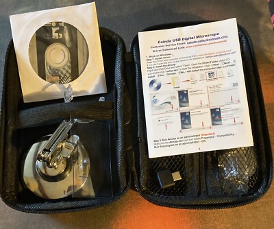 Cainda USB Digital Microscope 1000X LED Magnification