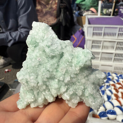 Natural Green strawberry crystal Energy Mineral Specimen Random Deliver goods