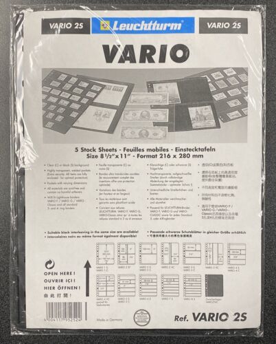 Set Of 5 Lighthouse Vario 2S (Total Of 25 Sheets) - Picture 2 of 3