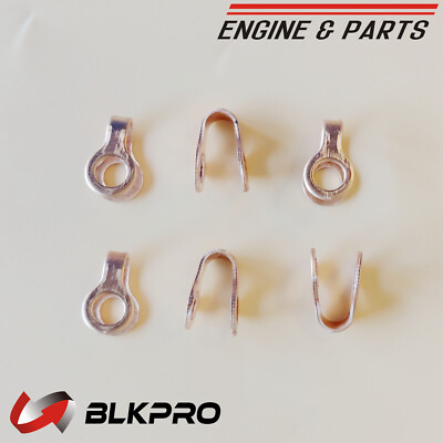 6* Return Line Banjo Bolts Seals injector Set For Dodge 5.9 Cummins 12V 89-98