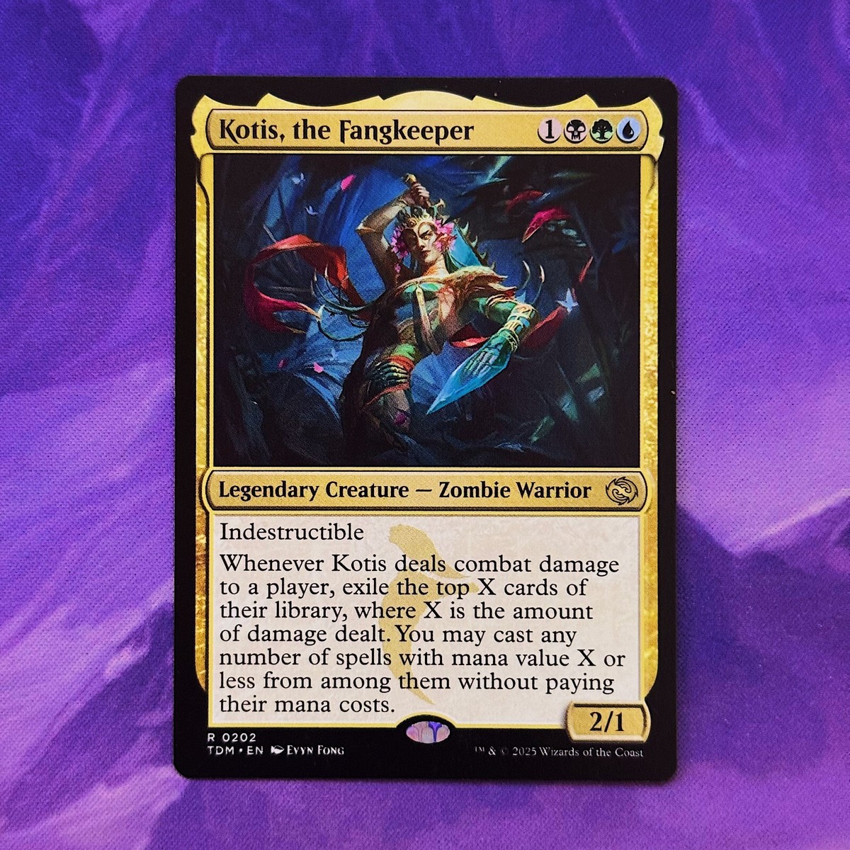 Kotis, the Fangkeeper 0202 TDM MTG Tarkir Dragonstorm Commander Zombie Warrior | eBay UK Kotis, the Fangkeeper 0202 TDM MTG Tarkir Dragonstorm Commander Zombie Warrior | eBay UK