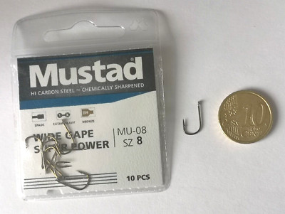Hameçons Mustad Crystal 220 N - Taille 14, Lot De 100 Pièces - Référence GH011