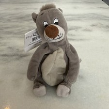 Disney Beanie Mini Bean Bag Plush-Baloo-Jungle Book-7" Tall-NWT