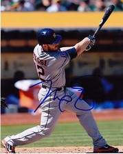 MAX STASSI   HOUSTON ASTROS   ACTION SIGNED 8x10