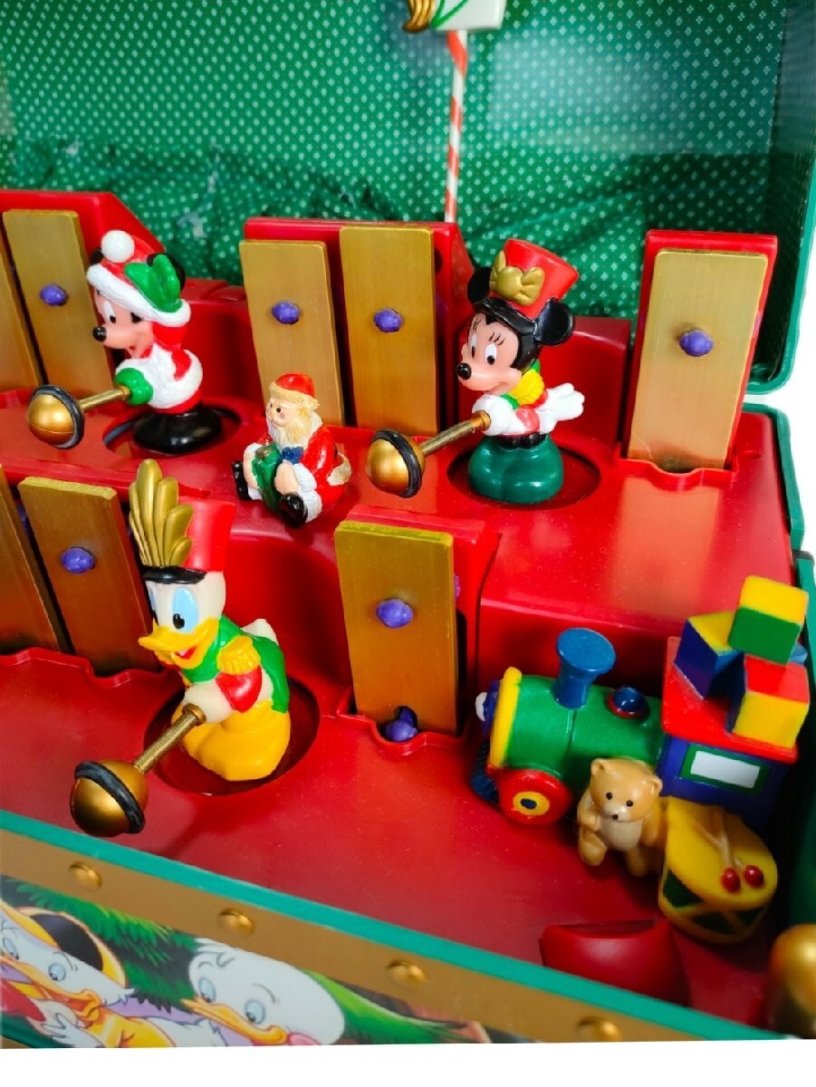 Disney A Mickey Musical Toy Chest Mr. Christmas Music Toy 1998 Japan eBay